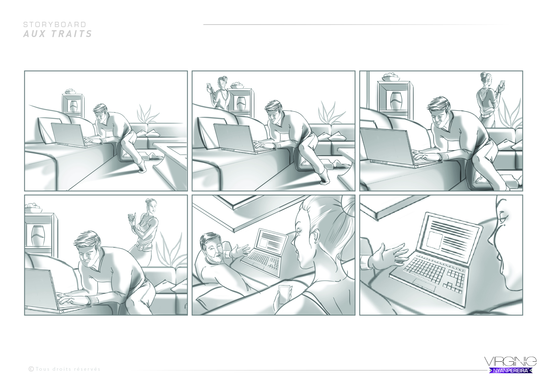 Storyboarder Freelance PACA : Image storyboard (2)